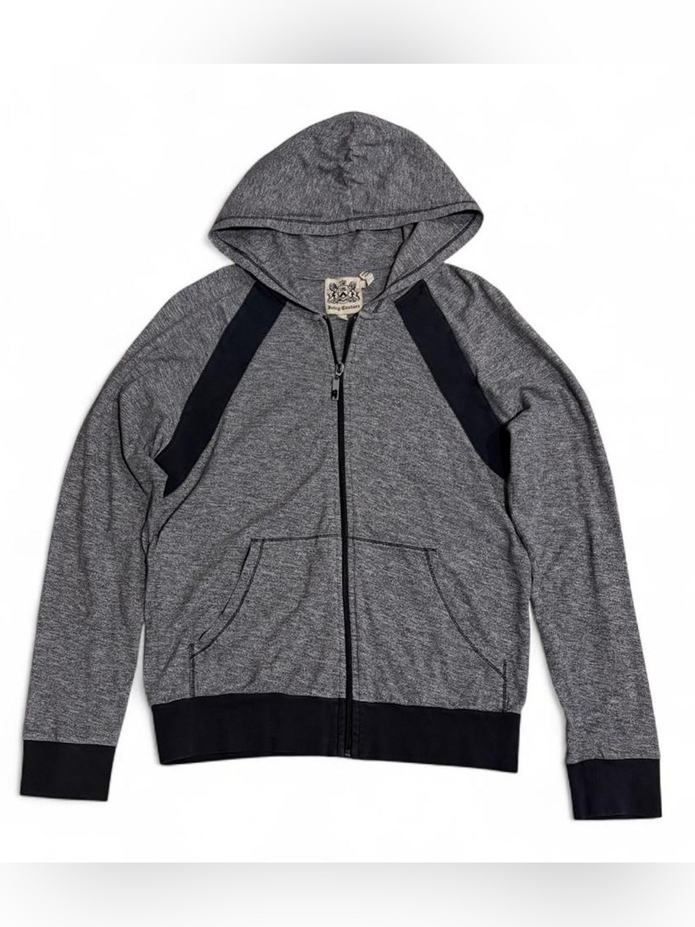Y2K Vintage Mens Juicy Couture grey zip up hoodie